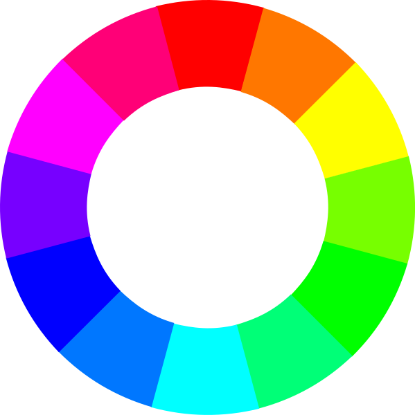 Roda cromática RGB